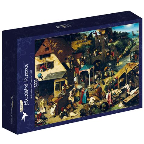 Bluebird Puzzle Przys Owia Brueghel El Bluebird Sklep