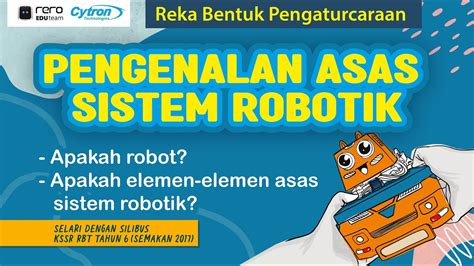 Rbt Tahun 6 Pengenalan Asas Sistem Robotik Apakah Robot Apakah