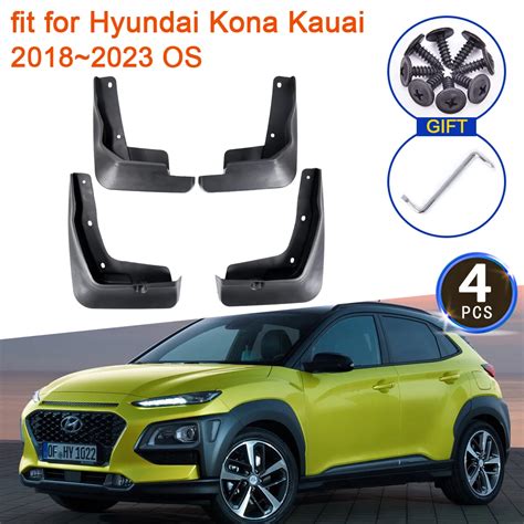 For Hyundai Kona Kauai Os Mud Flaps