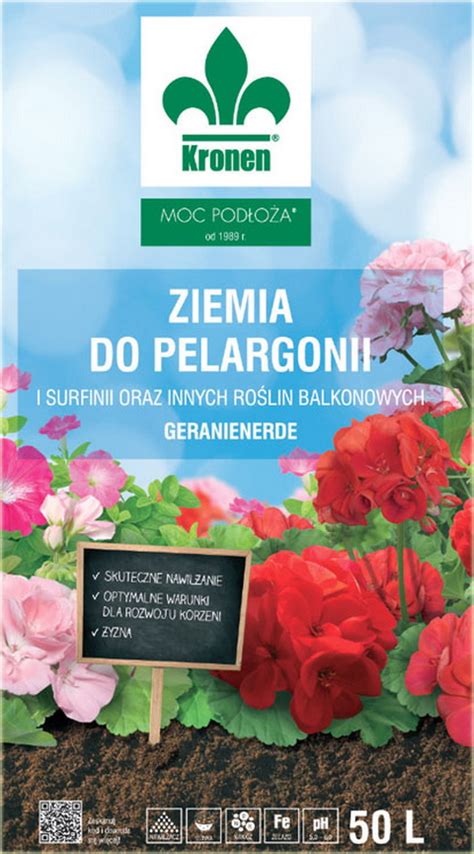 Ziemia Do Pelargonii I Surfinii 50 L Kronen 50 L Kronen Ziemia Do