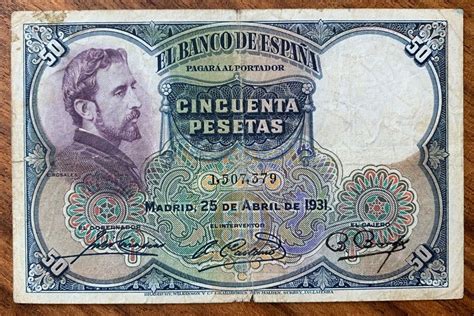 Banknote Spanien Pesetas Kaufen Auf Ricardo