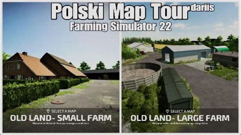 Old Land Polski Map Tour K Konsole Farming Simulator Ps Youtube