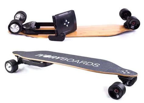 IvoryBoards 2,000 Watt Affordable Electric Skateboards (video) - Geeky ...