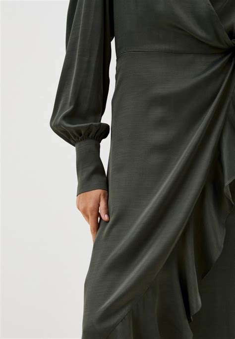 Платье Emka Lamoda Exclusive, цвет: хаки, MP002XW185ZI — купить в ...