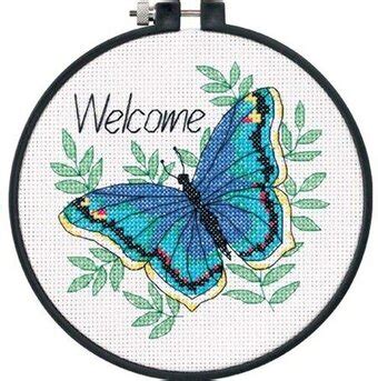 Butterflies Cross Stitch Patterns Kits Stitch