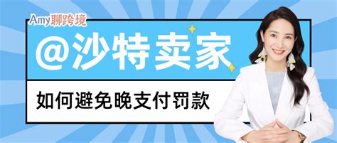 Amy聊跨境：大批沙特卖家面临vat税金晚支付罚款！如何避免出现高额罚金？