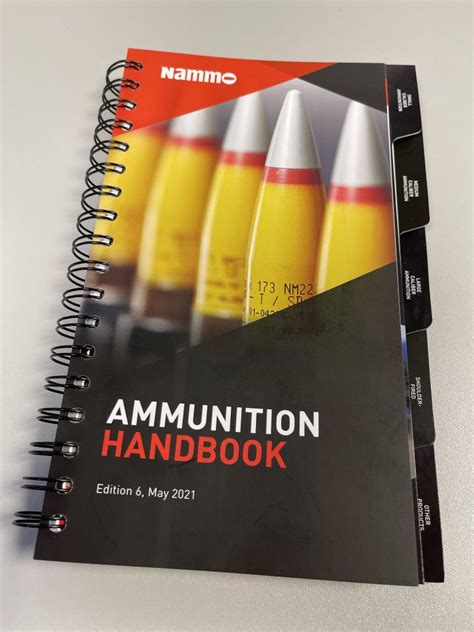 Nammo releases new edition of the Ammunition Handbook - Nammo | Nammo