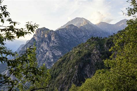 Italy Province Of Sondrio Mountain Range In Riserva Naturale Pian Di