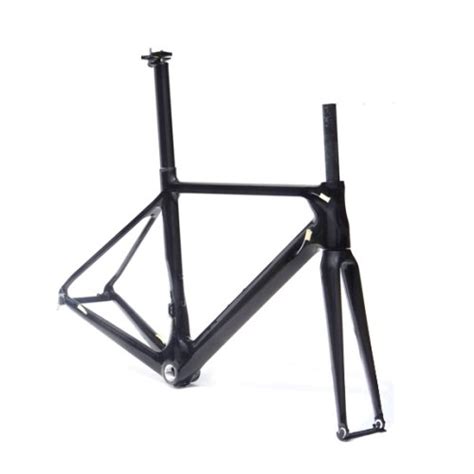 Buy 3k Full Carbon Glossy Road Bike Frameset 58cm Frame Fork Seatpost