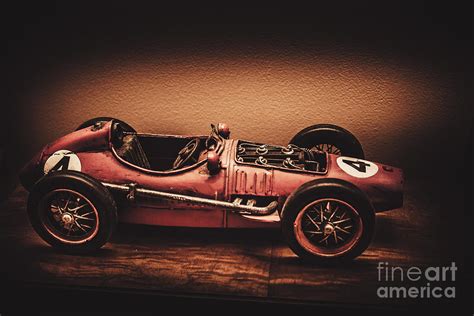 Vintage toy model racing car Photograph by Jorgo Photography - Fine Art ...