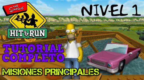 Los Simpson Hit And Run Nivel Misiones Principales Completas En