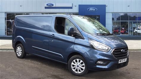 Used Ford Transit Custom 300 L2 Diesel Fwd 2 0 Ecoblue 130ps Low Roof Limited Van Auto For Sale