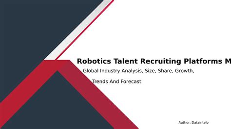 robotics talent recruiting platforms market research report