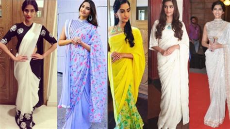 Beautiful sarees on Sonam Kapoor makes her look more stunning than ever | IWMBuzz