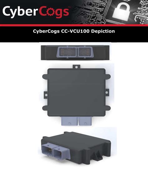 CyberCogs CC VCU100 Vehicle Control Unit Cyber Cogs