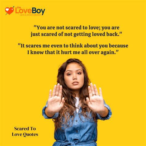 Scared Love Quotes