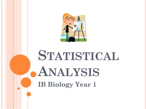 1 Statistical Analysis