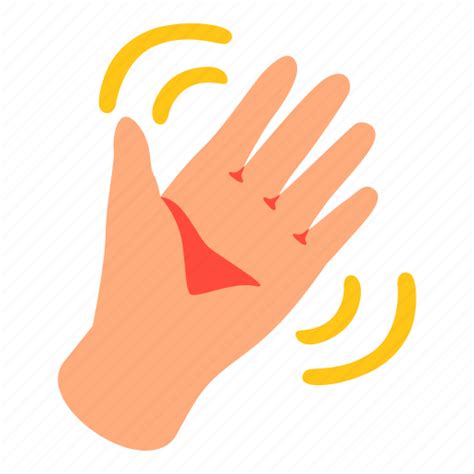 By, goodbay, hello, hand, hands, gesture icon - Download on Iconfinder