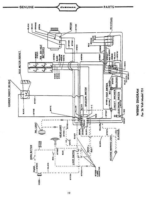 Cushman Engine Wiring