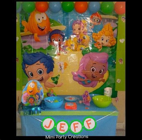 Pin by Mimi Party Creations on Bubble Guppies Birthday Decorations ...