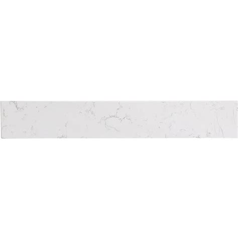 Buy Backsplash 24 X 1 X 4 Inch Calacatta White Bathroom Vanity