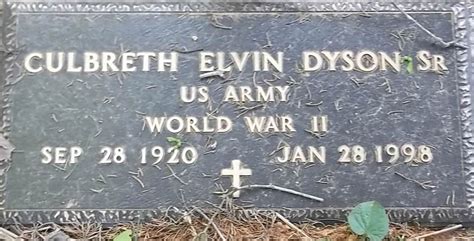 Culbreth Elvin Dyson Sr Find A Grave Memorial