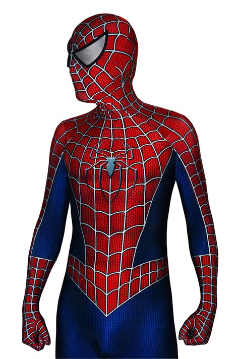 2019 Spiderman Raimi Costume 3d Print Halloween Zentai Suit Spiderman