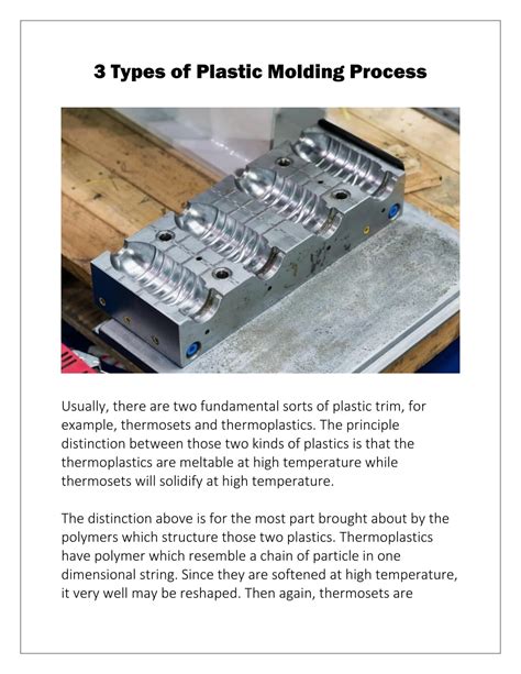 PPT - 3 Types of Plastic Molding Process PowerPoint Presentation, free download - ID:9000694