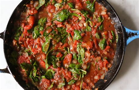 One Skillet Braised Chicken Thighs With Spinach And White Beans