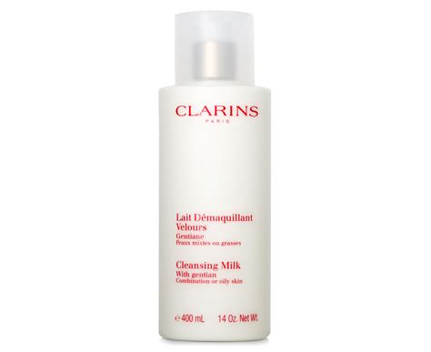 Clarins Gentian Cleansing Milk 400ml Combinationoily Skin Au