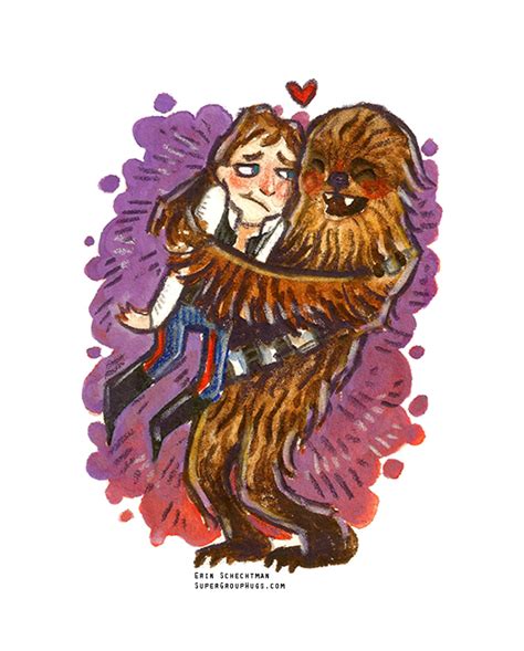 Star Wars - Han Solo & Chewie HUG — Super Group Hugs