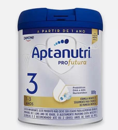 2 Latas Aptamil Profutura 3 Fórmula Infantil Danone 800gr