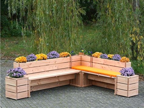 Sitzbank Holz Garten