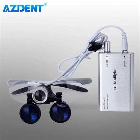 AZDENT 3 5X Magnification Binocular Dental Loupe Surgery Surgical