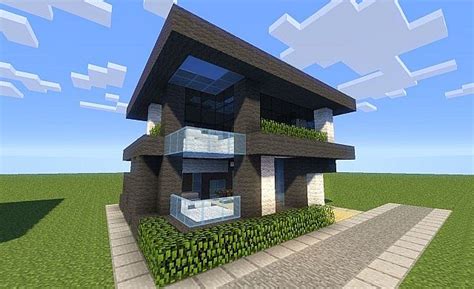 Modern Cube House Minecraft Map