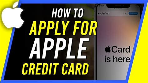 How To Apply For Apple Credit Card Youtube