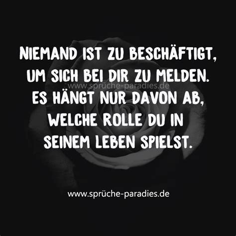 Niemand Ist Zu Besch Ftigt Spr Che Zitate Spr Che Tiefsinnige