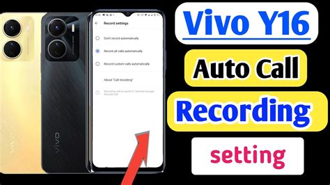 Vivo Y Auto Call Recording Setting Vivo Y Me Auto Call Recording