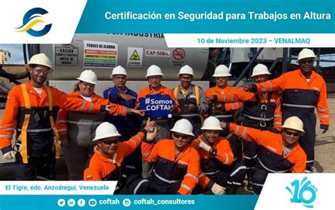 Certificaci N En Seguridad Para Trabajos En Altura En Venalmaq Coftah