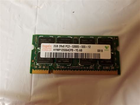 Hynix Pc S Gb So Dimm Mhz Pc Ddr Memory