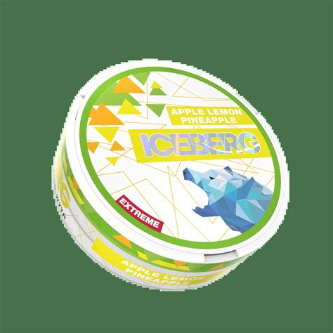 Iceberg Apple Lemon Pineapple 50mg - Snus Boys