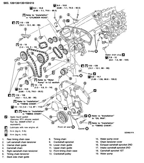 Qanda Replacing Nissan Maxima Timing Chain Tensioner Justanswer