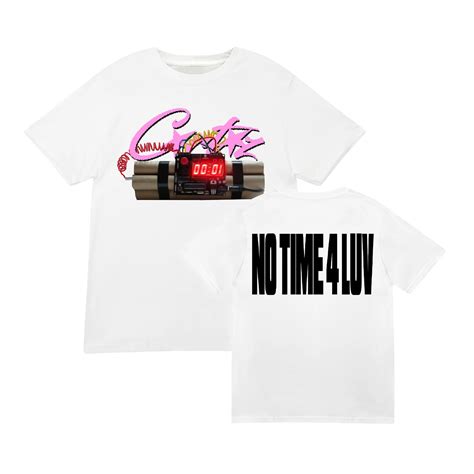 No Time 4 Luv Tee White New Blank Crtzrtw