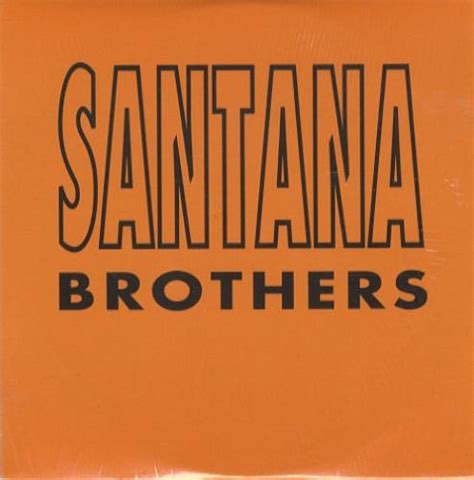 Santana Brothers French Promo Cd Album Cdlp 156715