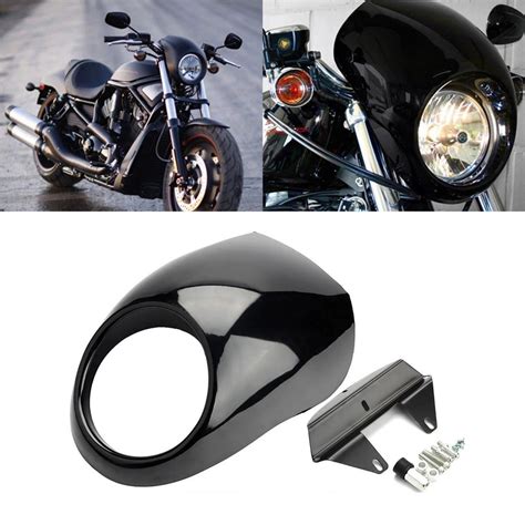 Motorcycle Front Headlight Fairing Cowl For Harley V Rod Dyna Fx