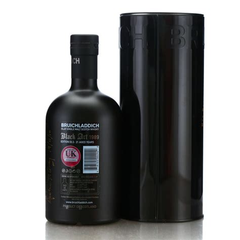 Bruichladdich 1989 Black Art 21 Year Old Edition 22 Signed Whisky Auctioneer