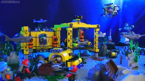 LEGO City Deep Sea Exploration scene - ALL 2015 sets together!