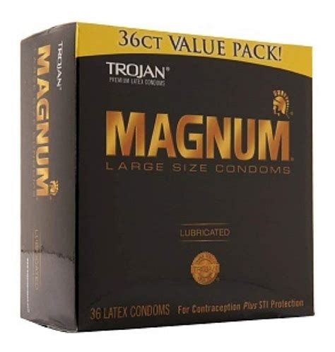 Condones Trojan Magnum Premium Large Size 36 Piezas Mercado Libre