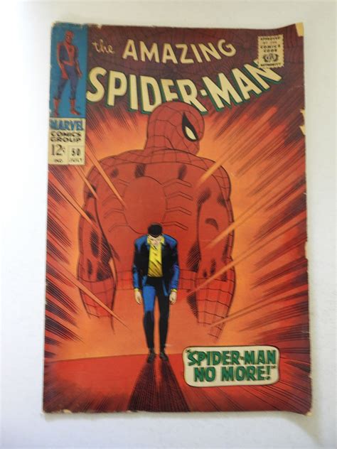 The Amazing Spider Man 50 1967 1st App Of Kingpin Vg Cond See Desc