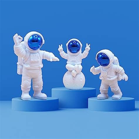 Buy Street27 3pcs Astronaut Figurine Home Decor Astronaut Statue Study